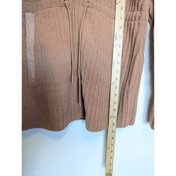 FLX Sweater Womens Extra‎ Small Tan Mature Cardigan Neutral Ribbed Casual Soft - Picture 12 of 12